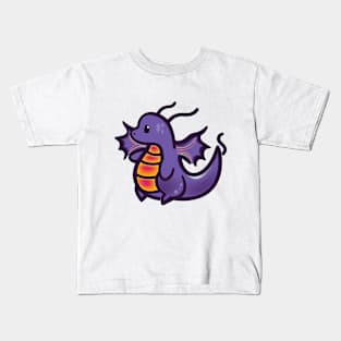 Baby Dragon Modern Art Kids T-Shirt